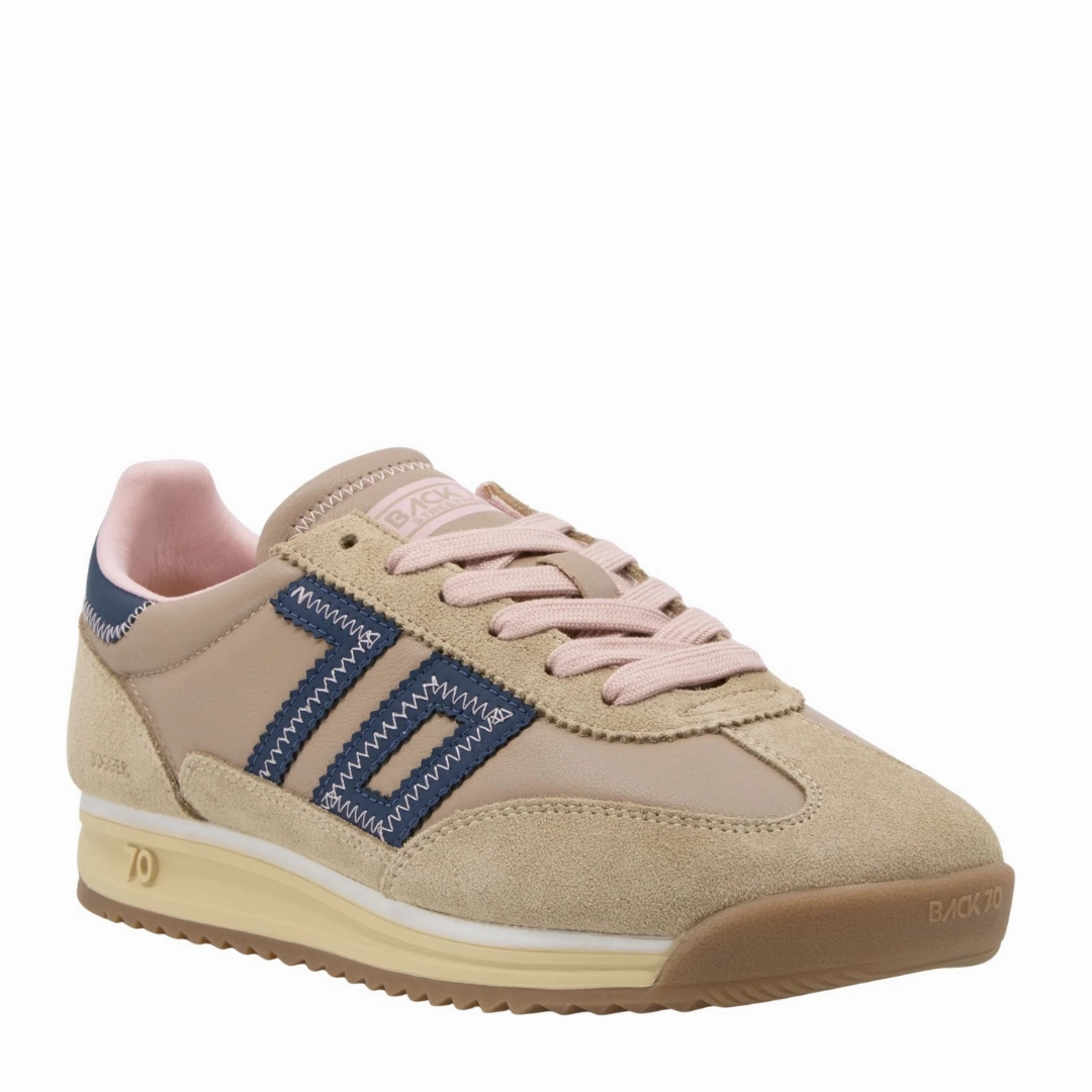 Jogger in Camel / Navy / Pink Eco Friendly Production