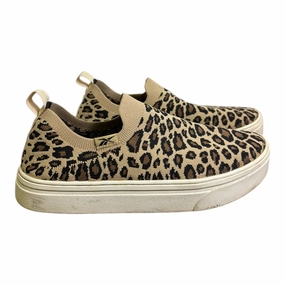 Shoes Sneakers By Aetrex In Animal Print, Size:6.5 Responsive Feel