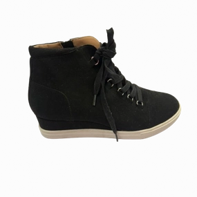 Washable Shoes Sneakers By L. Paolo In Black, Size:8.5