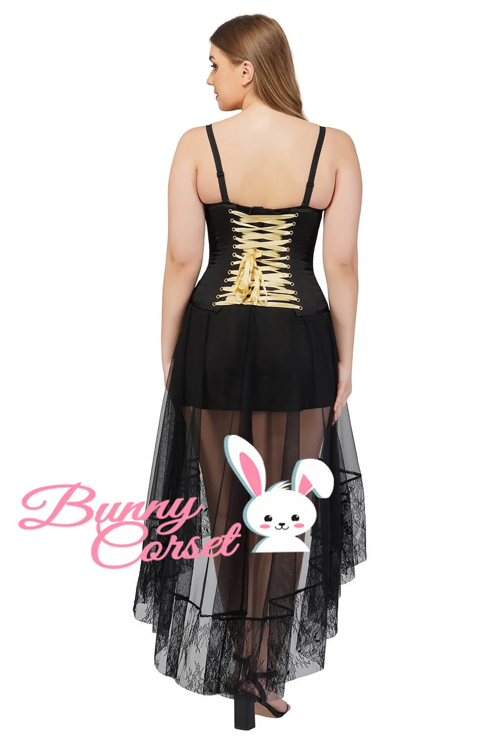 Esmeralda Custom Made Satin Couture Corset
