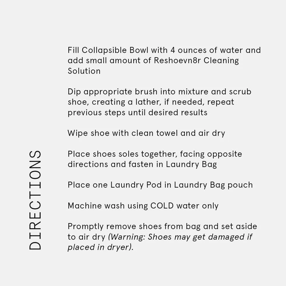 Essential Shoe Cleaning Kit
