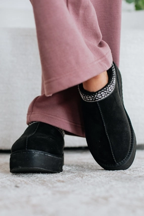 Comfort Platform Slip On Convenience Take It Easy Platform Slippers