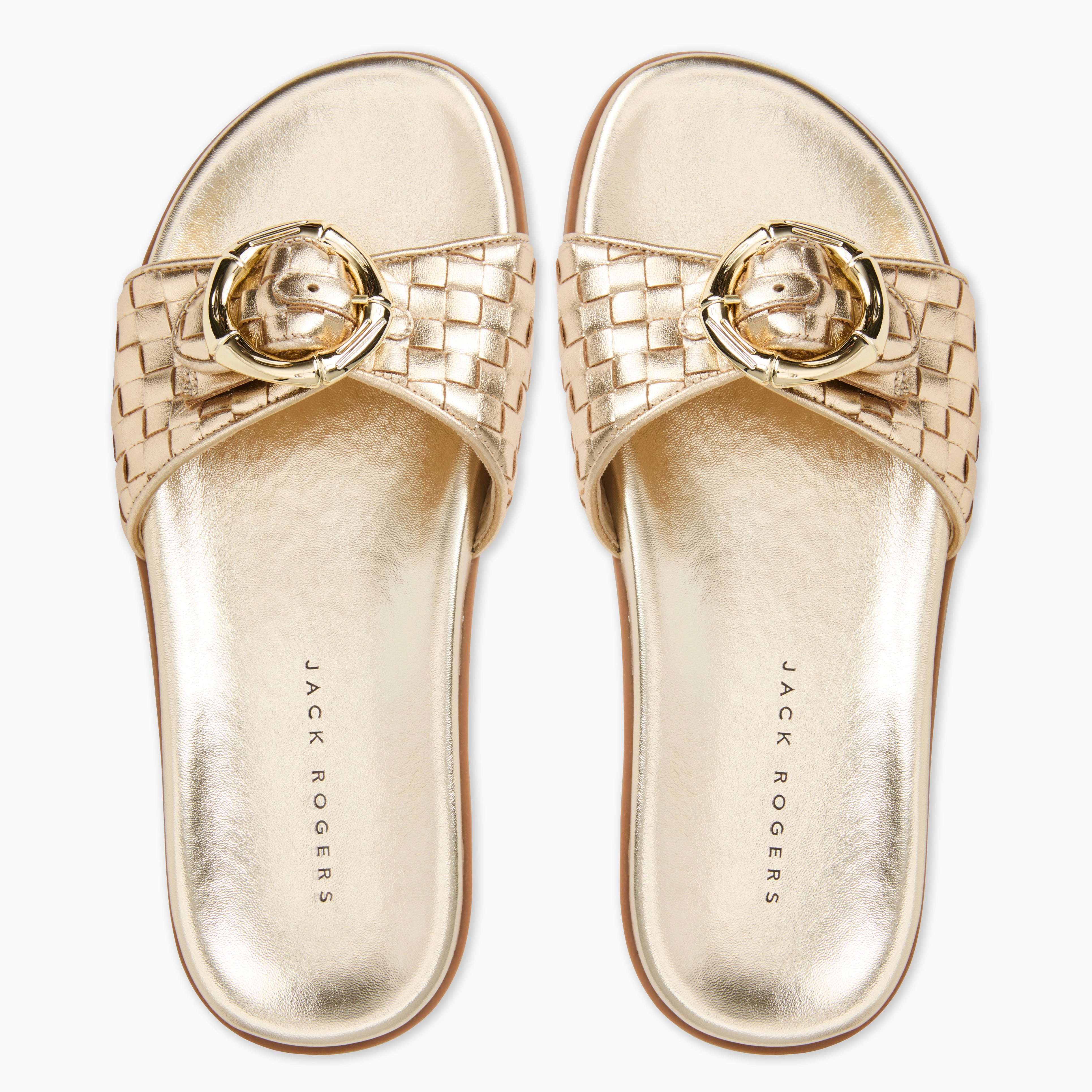Sleek Footwear Essex Leather Comfort Slide