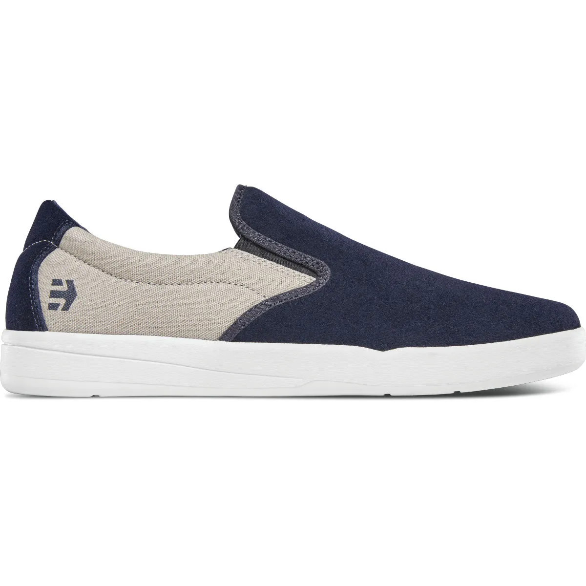 Etnies Veer Slip Skateboard Shoe - Navy/Tan
