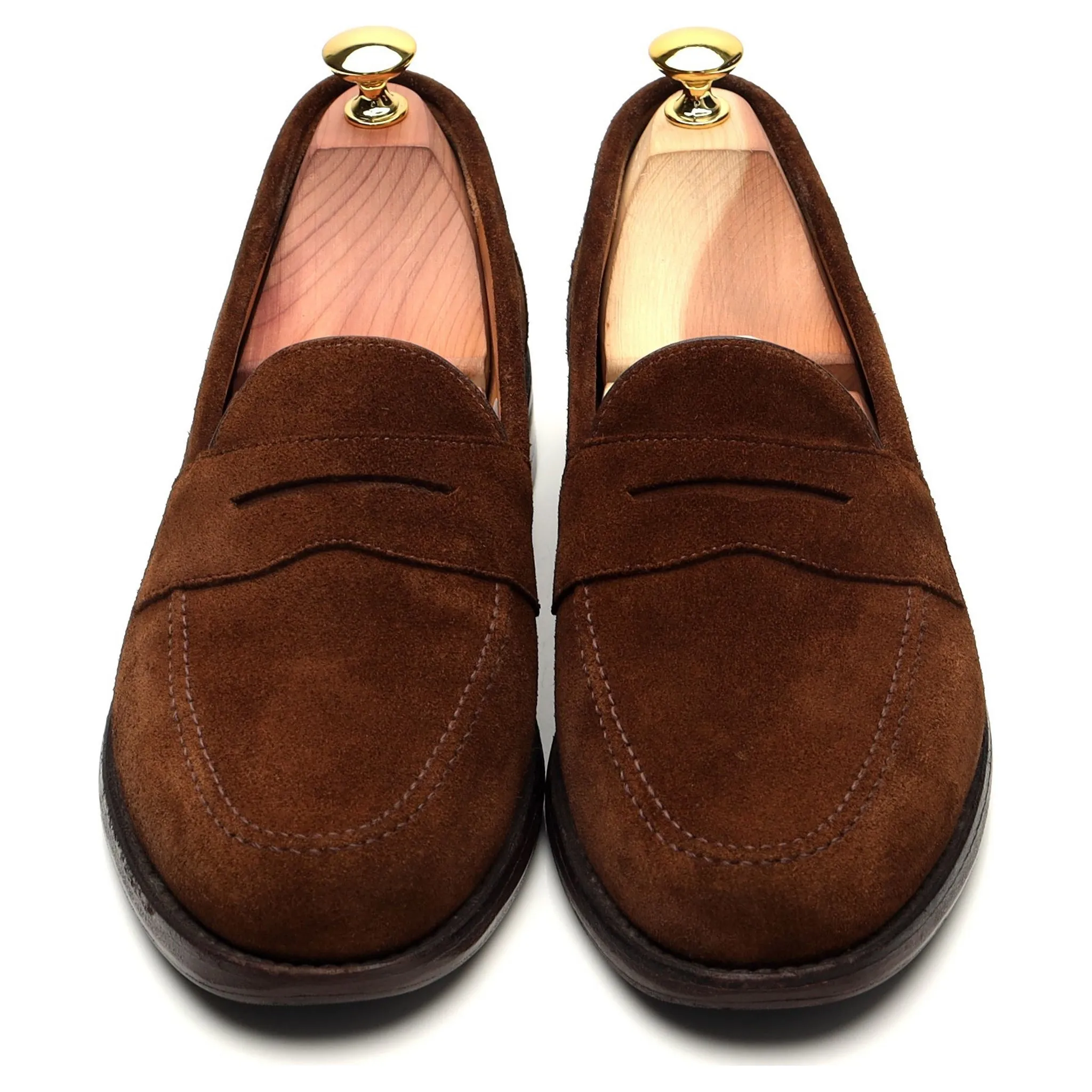 'Eton' Brown Suede Loafer UK 7.5 F
