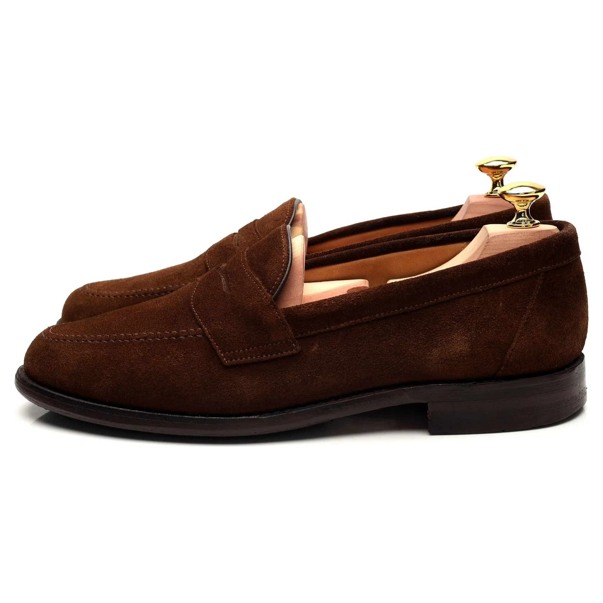 'Eton' Brown Suede Loafer UK 7.5 F