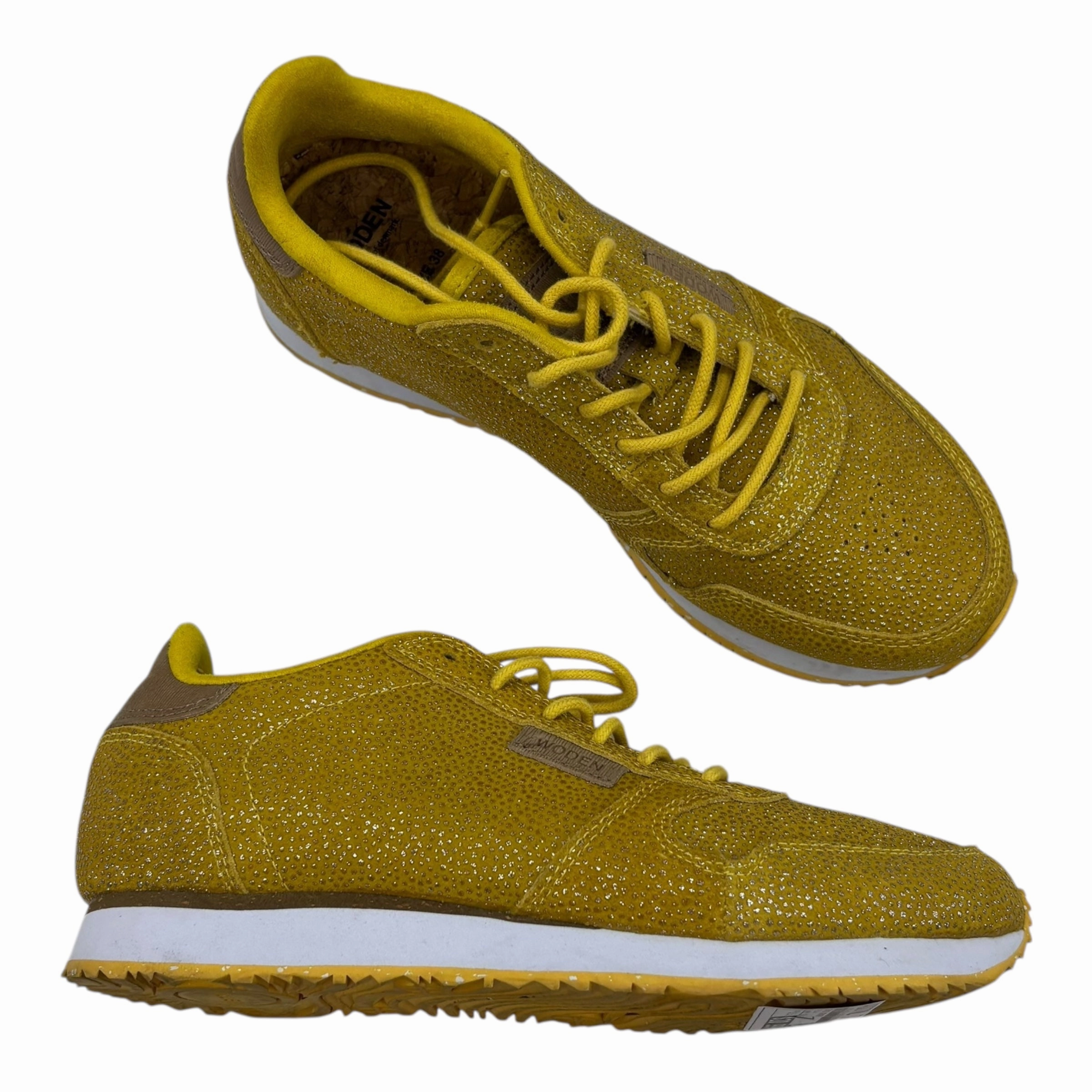 Shoes Sneakers By Cmc In Yellow, Size:6.5 Anti   Abrasion Lockdown Heel