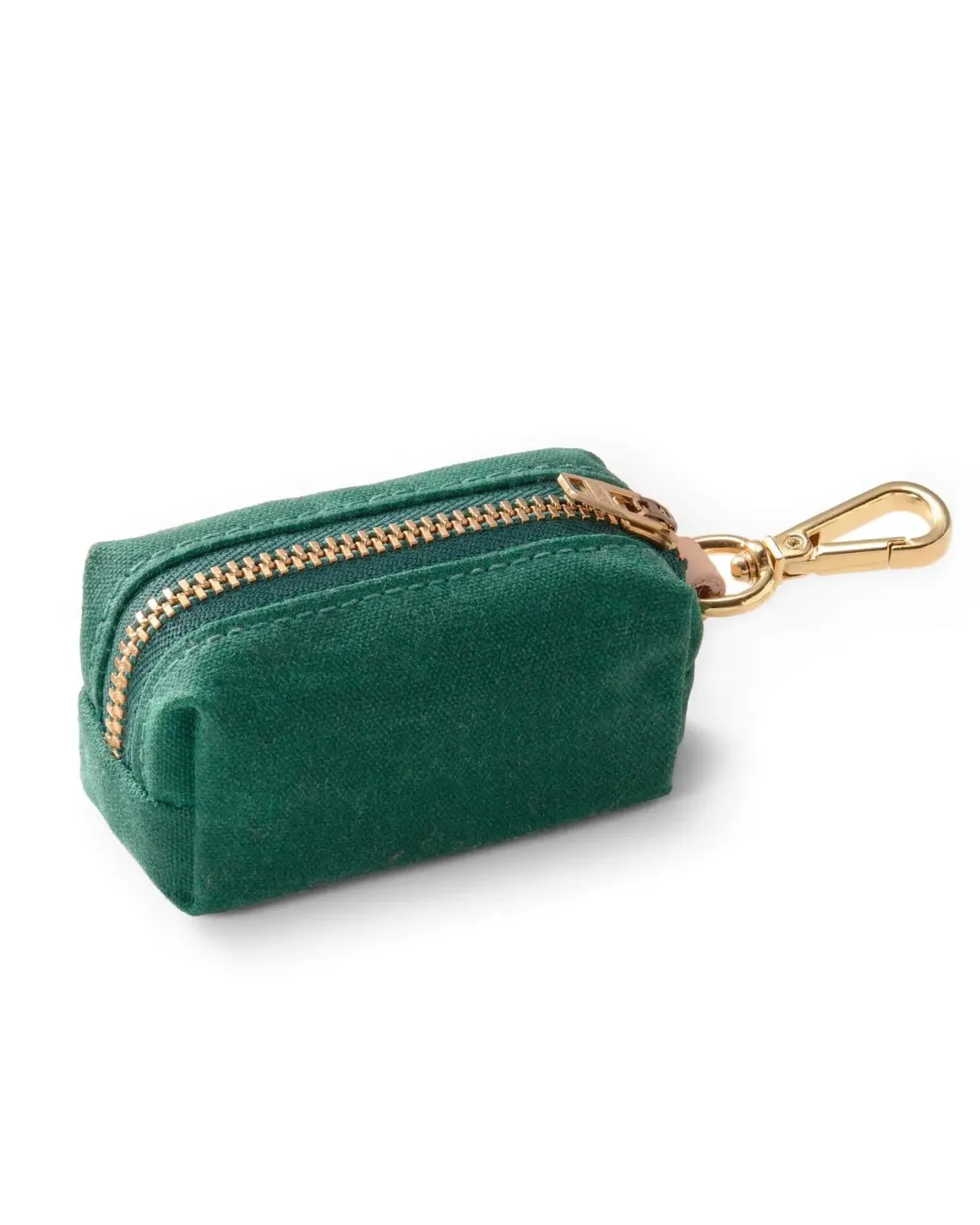 Evergreen Waxed Canvas Waste Bag Dispenser (Made in the USA)