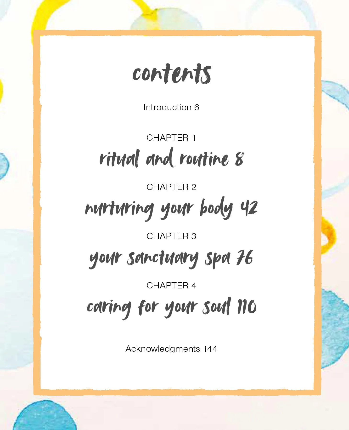 Everyday Self-care: Lifestyle Rituals