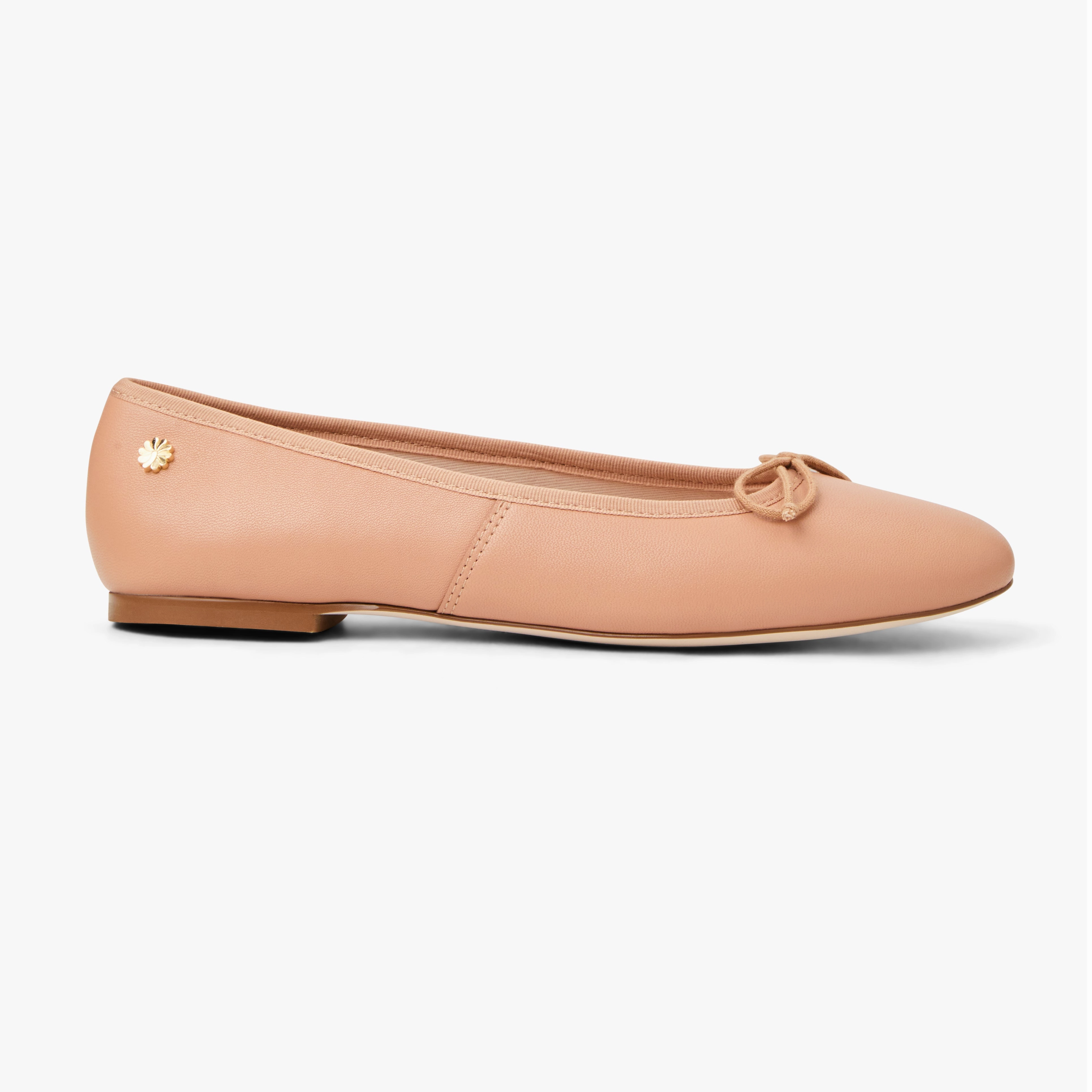 Bettie Leather Ballet Flat Dinner Out