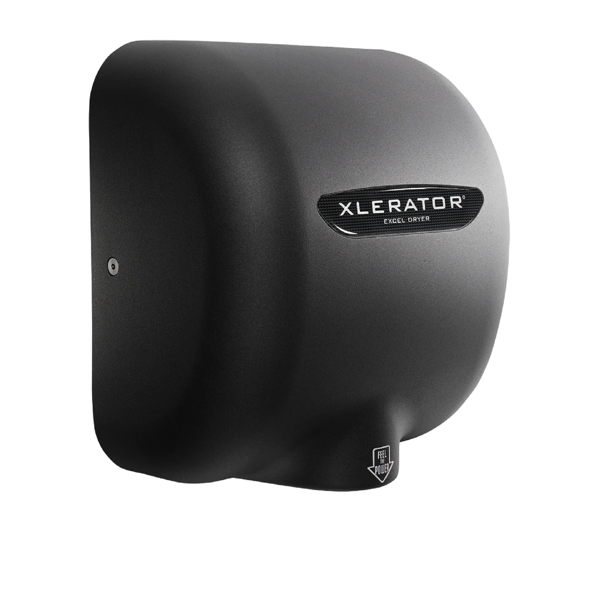 Excel Dryer XLERATOR® XL-GRH Hand Dryer with HEPA Filter - Textured Graphite Epoxy on Zinc Alloy High Speed Automatic Surface-Mounted