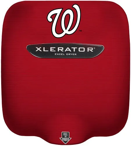 Excel Dryer XLERATOR® XL-SIH (Special Image) Hand Dryer with HEPA Filter - CUSTOM GRAPHICS on Zinc Alloy High Speed Automatic Surface-Mounted