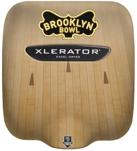 Excel Dryer XLERATOR® XL-SIH (Special Image) Hand Dryer with HEPA Filter - CUSTOM GRAPHICS on Zinc Alloy High Speed Automatic Surface-Mounted