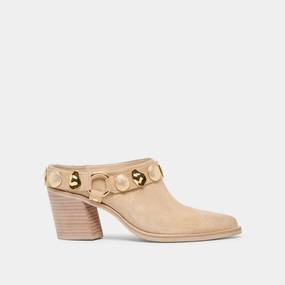 KANYON HEELS DUNE SUEDE Cushioned Base Orthopedic Footbed