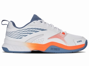 09190-155-M | SPEEDEX | WHITE/INFINITY/SCARLET IBIS Wear Resistant Outsole Ring Walk