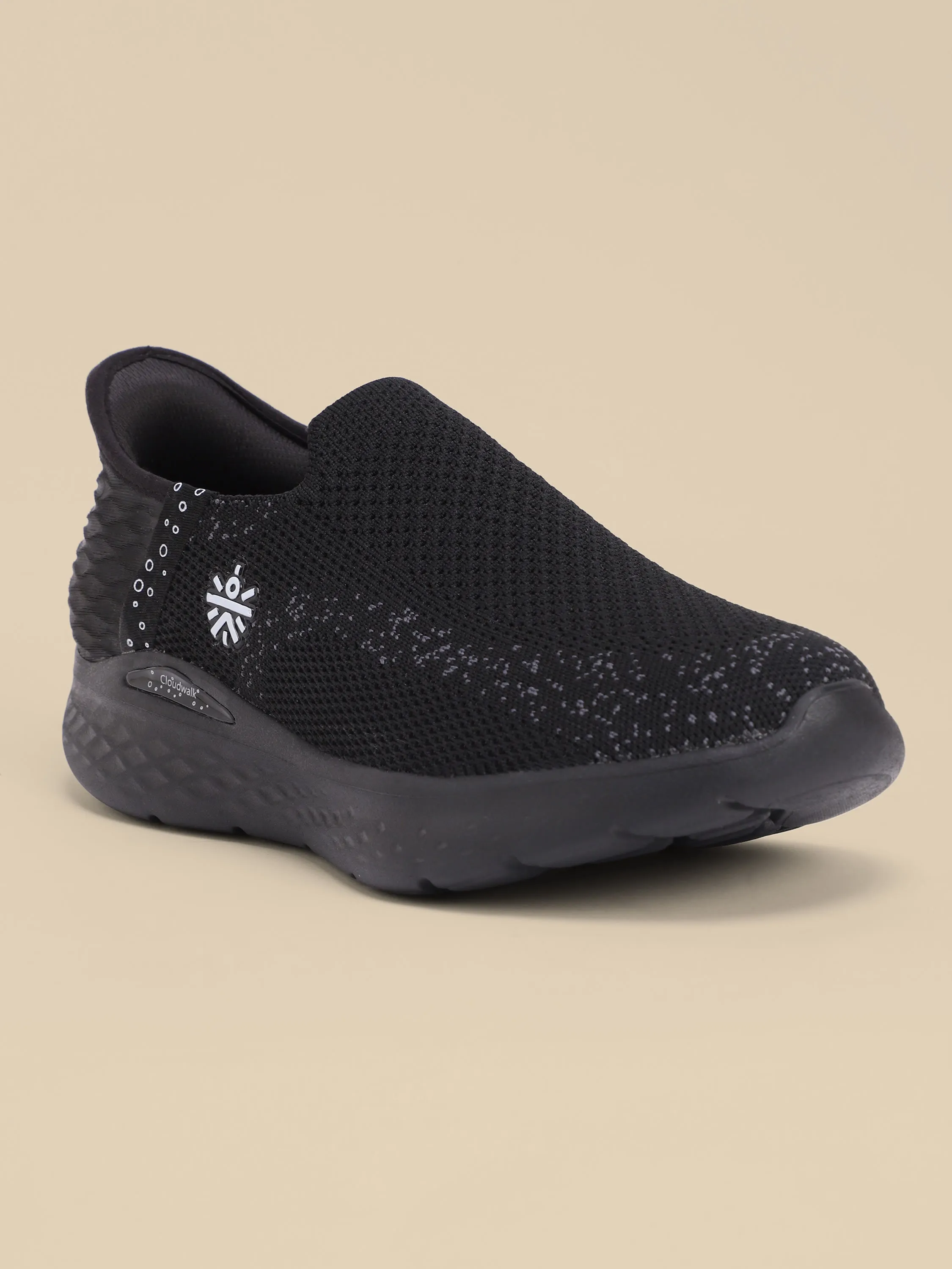 EZ  Flow Women's Walking Shoes - Black