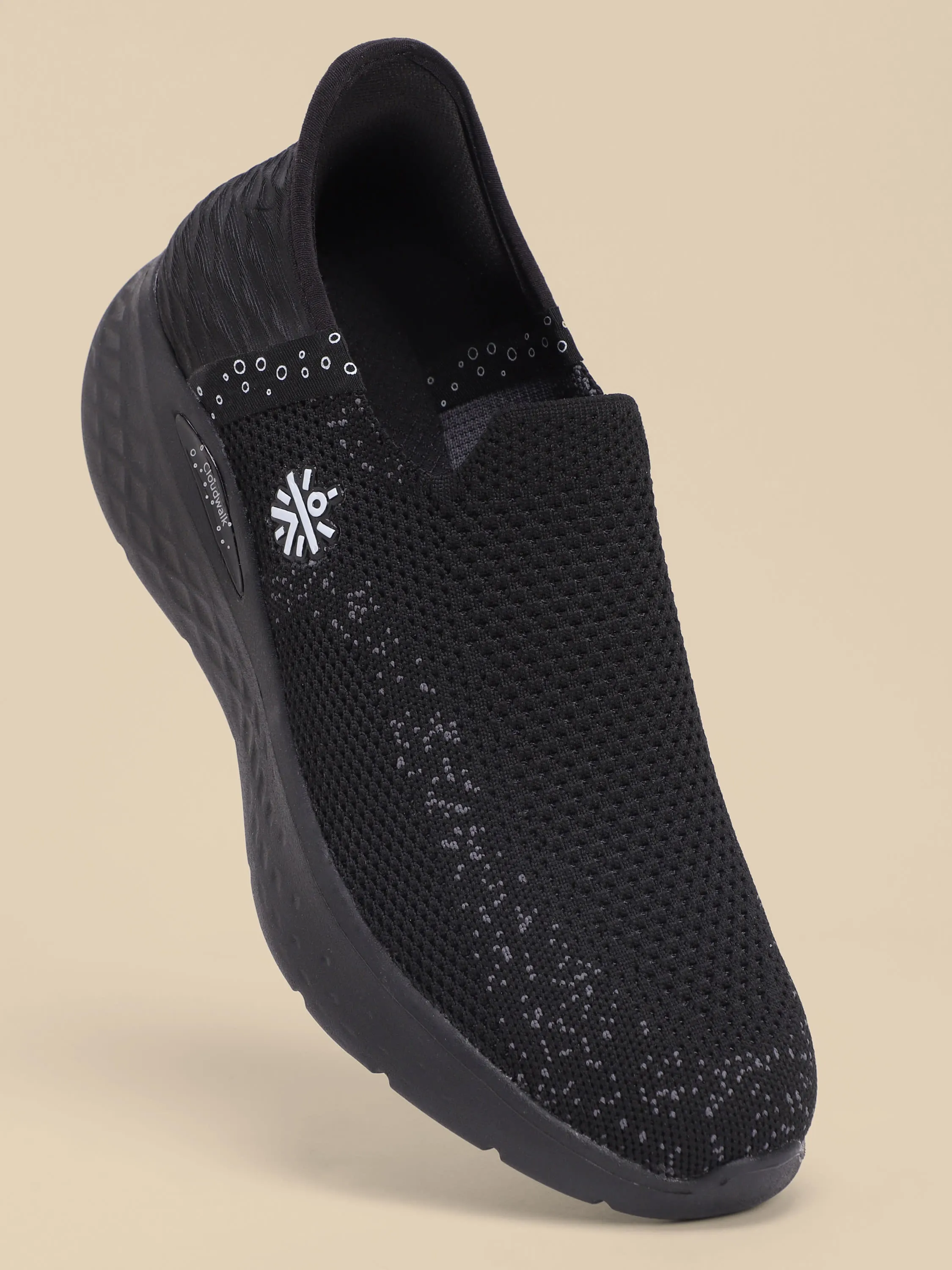 EZ  Flow Women's Walking Shoes - Black