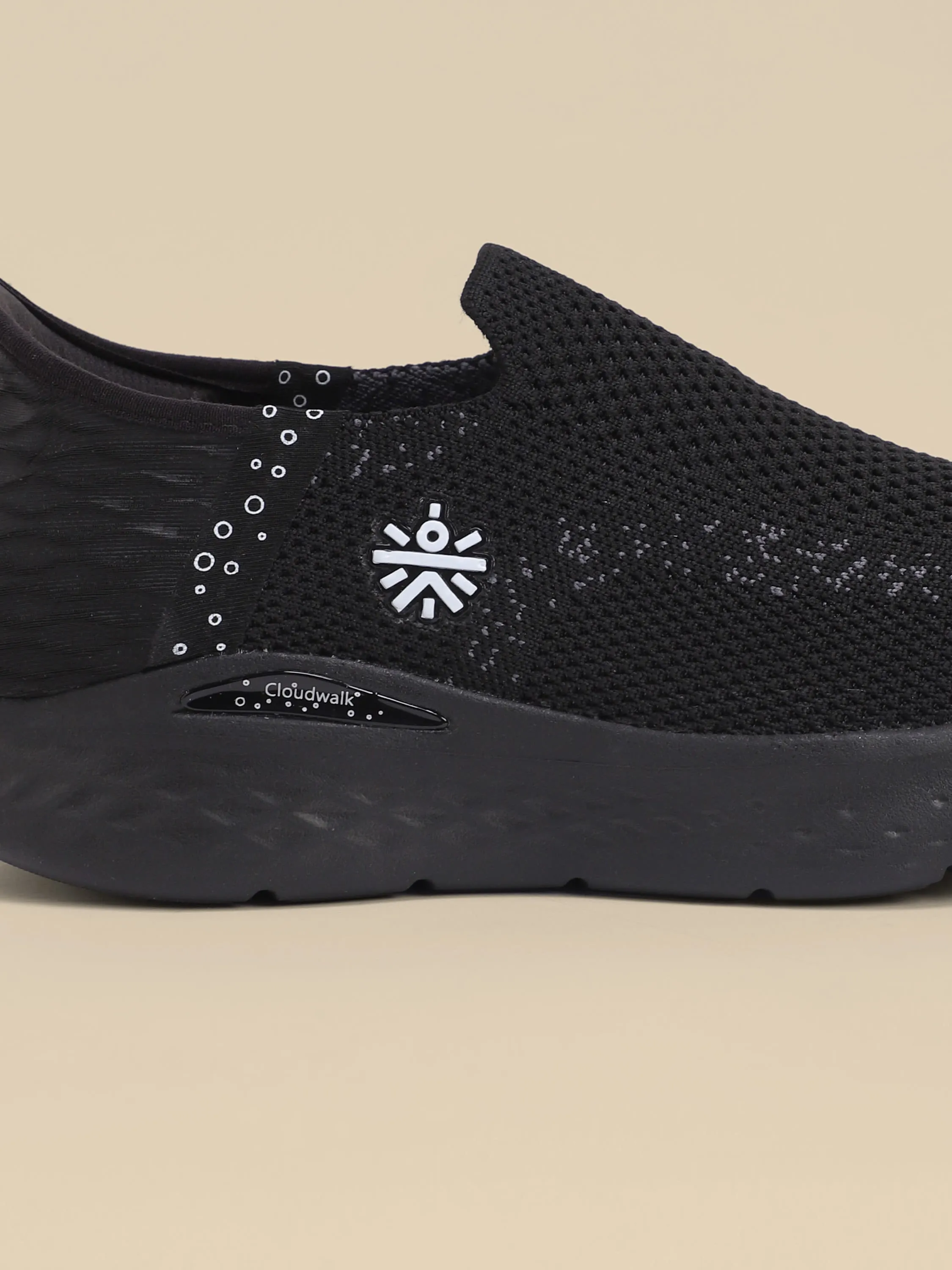 EZ  Flow Women's Walking Shoes - Black