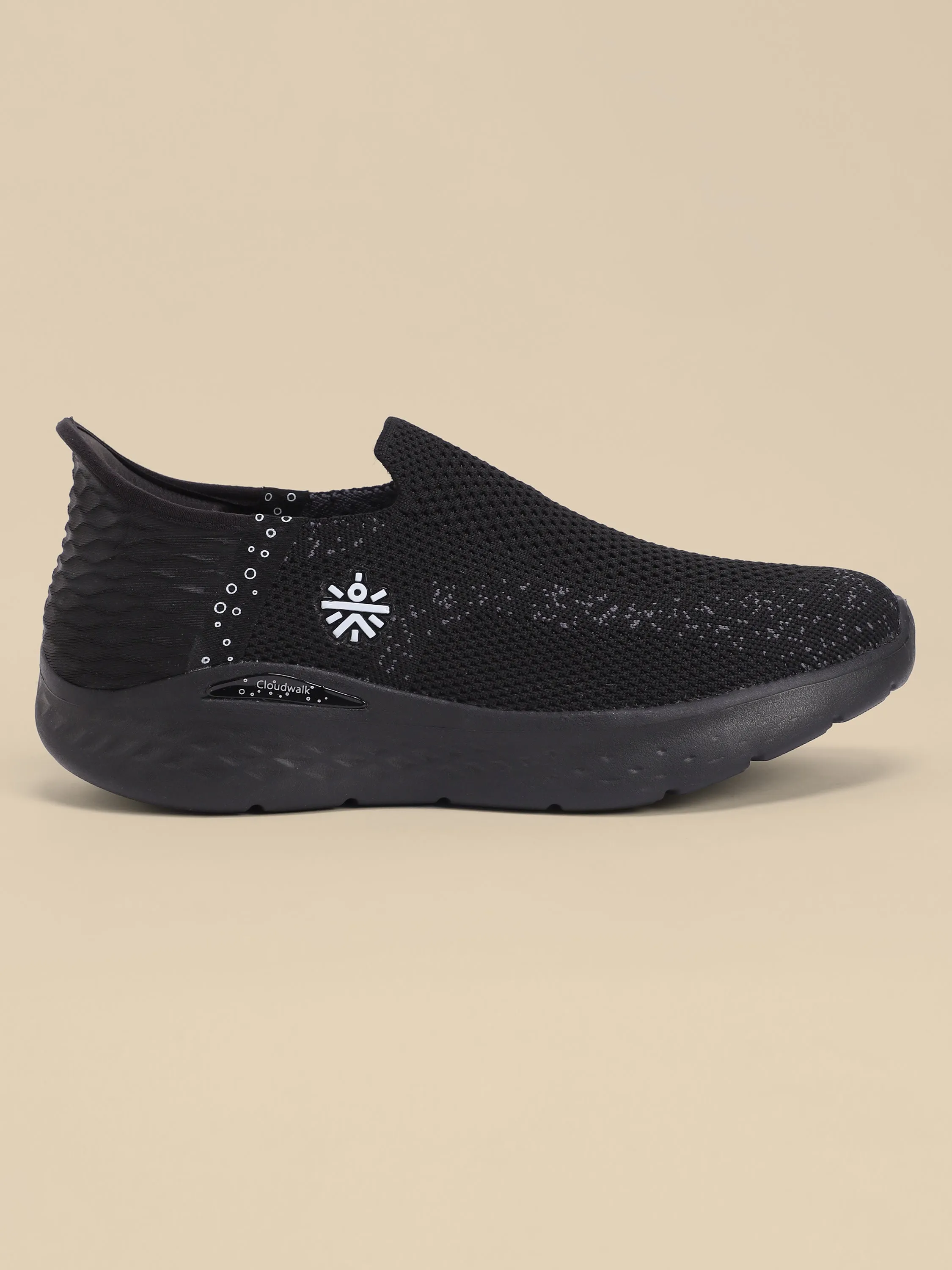 EZ  Flow Women's Walking Shoes - Black