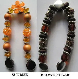 FALL BUNDLE -  INTERCHANGEABLE WOMEN'S BEADED SANDAL SNAPS