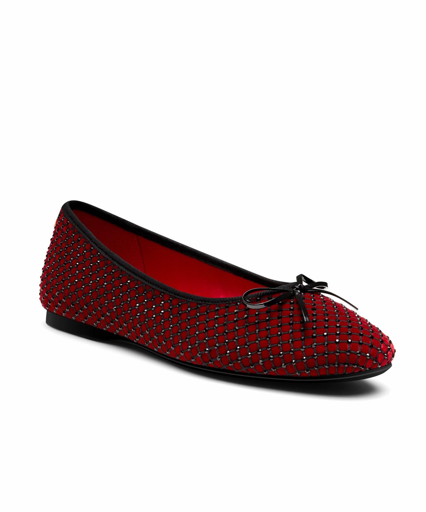 The Songbird - Red Velvet Crystal foam Fashion Forward Design