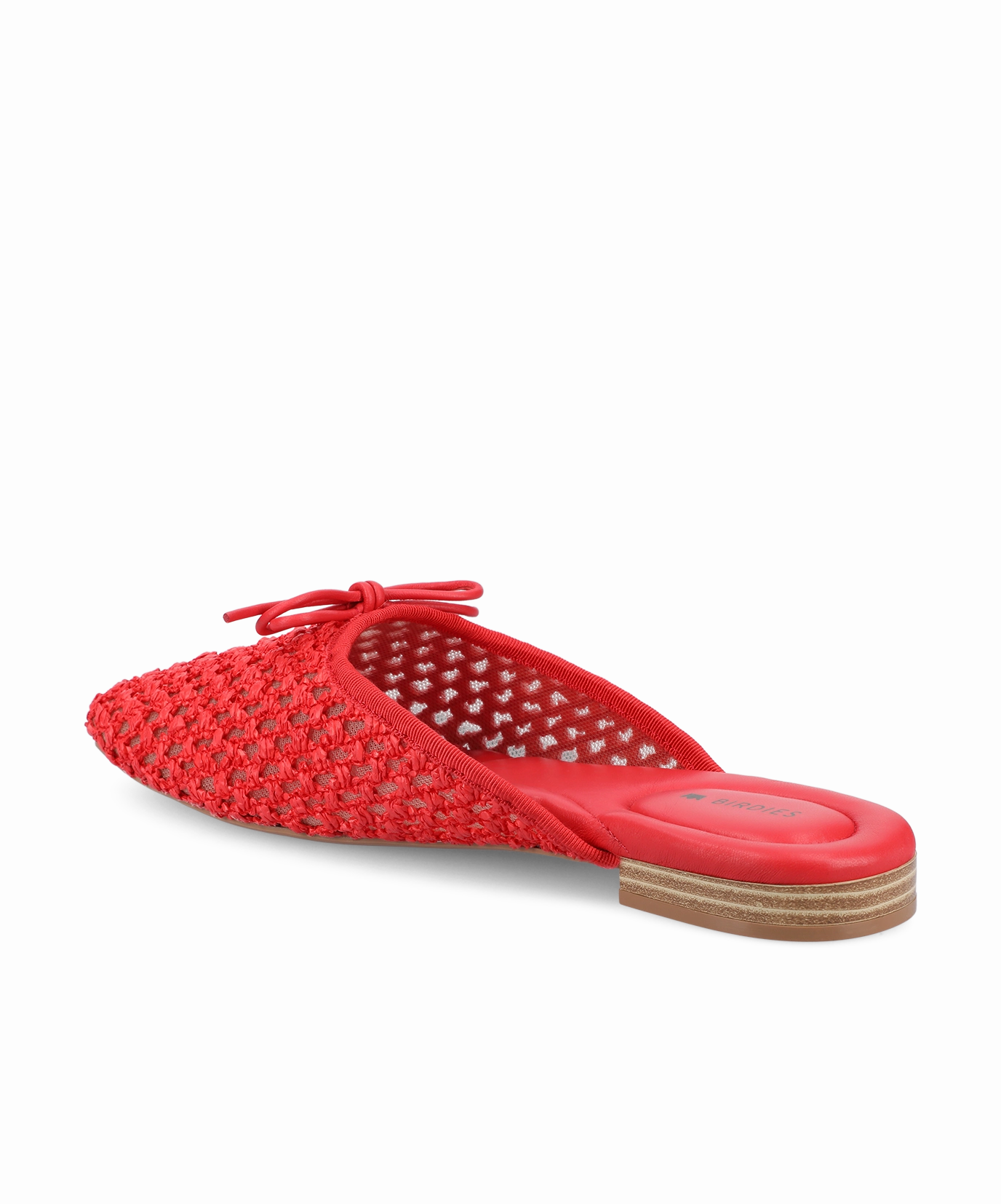 Open Front Blown Rubber The Lovebird - Red Openweave