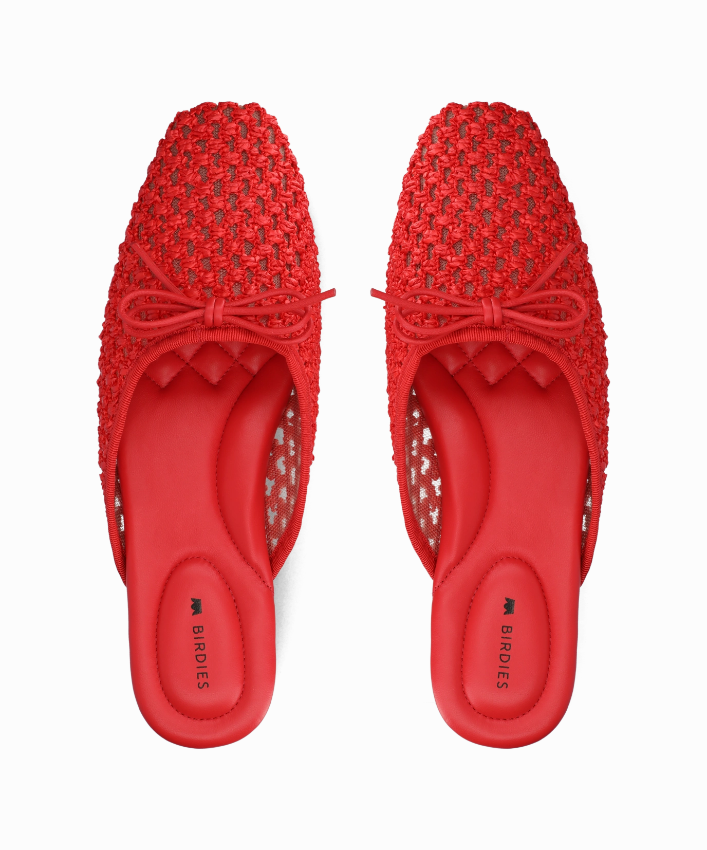 The Lovebird - Red Openweave Energy Returning Heel