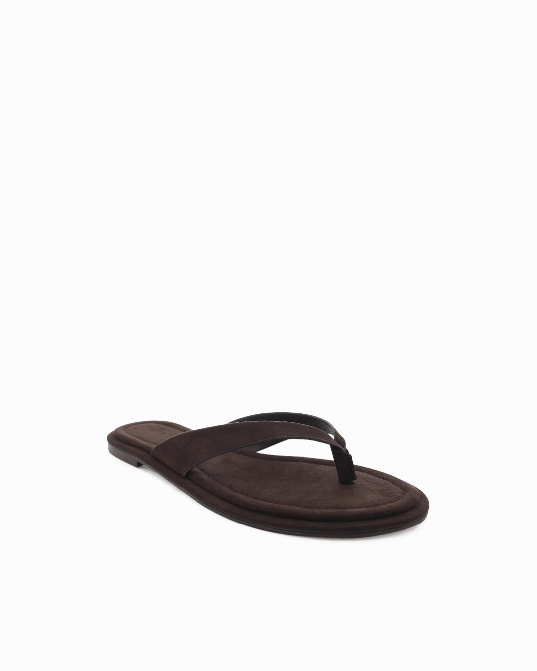 ZENOBIA - DARK CACAO SUEDE platform sandals