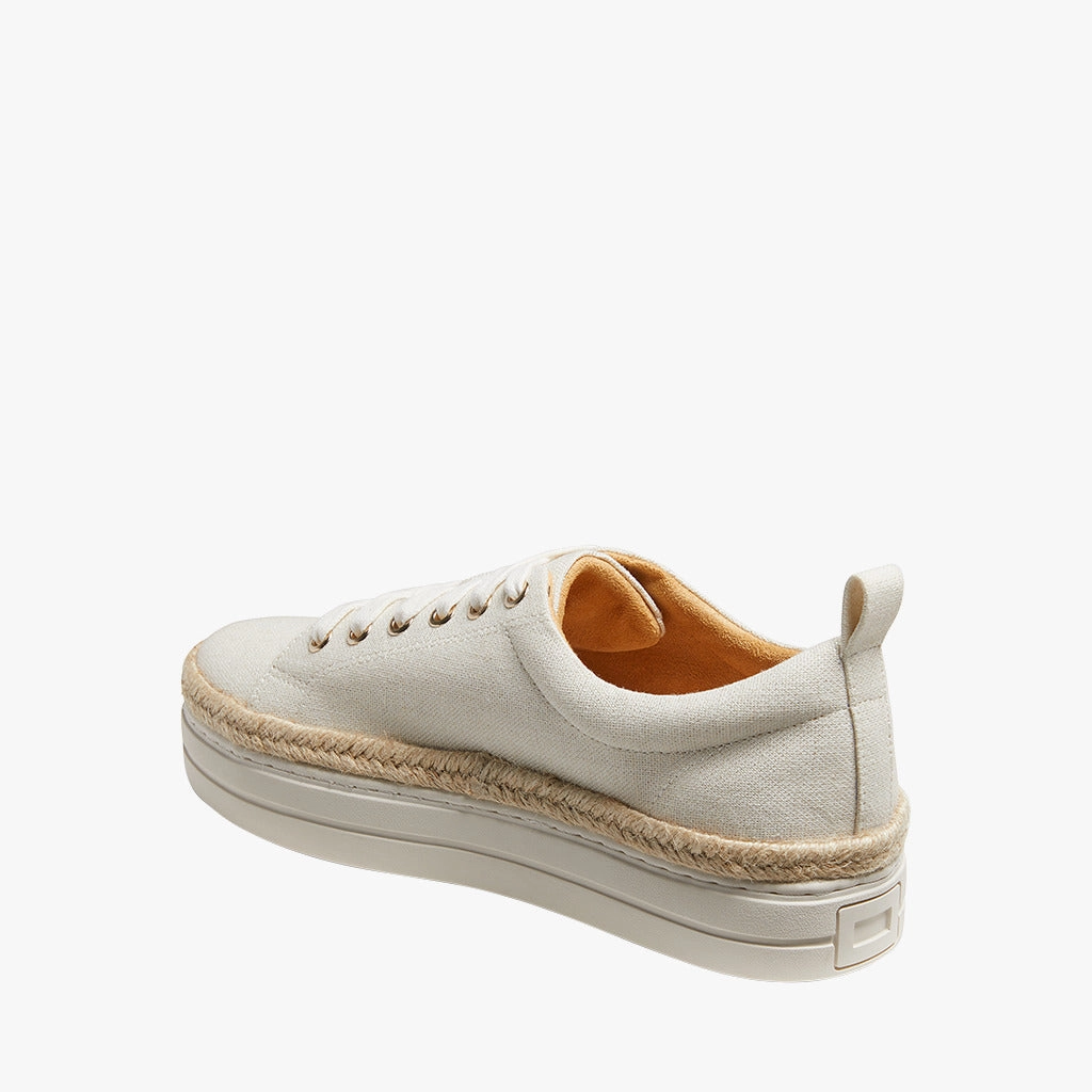 Mia Canvas Low Top Platform Sneaker Summer Stroll