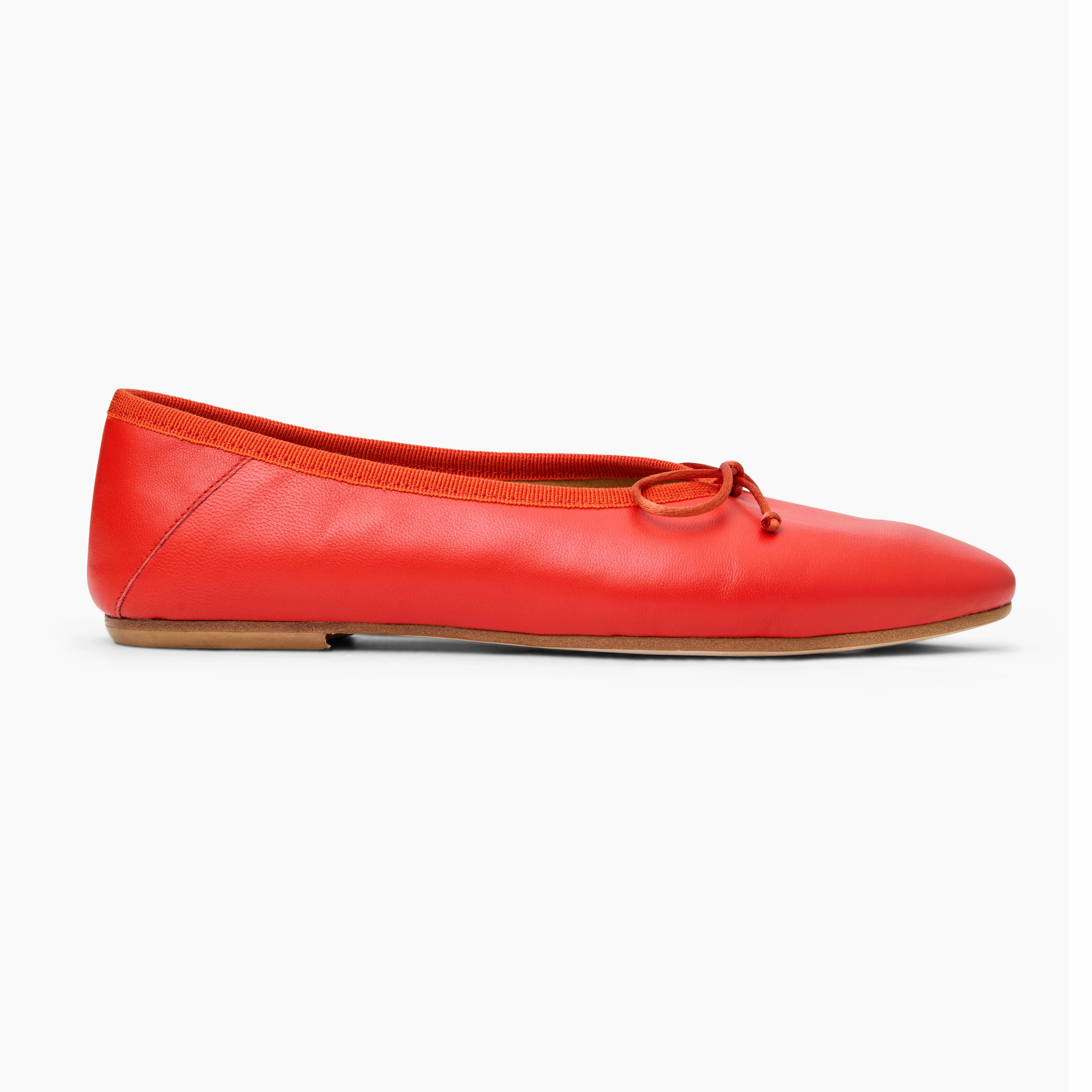 Carlotta Italian Leather Ballet Flat Quick Go
