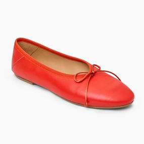 Carlotta Italian Leather Ballet Flat Everyday Go
