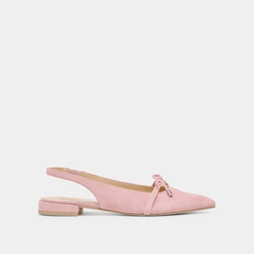 PAYGE FLATS PETAL PINK SUEDE Gym Step