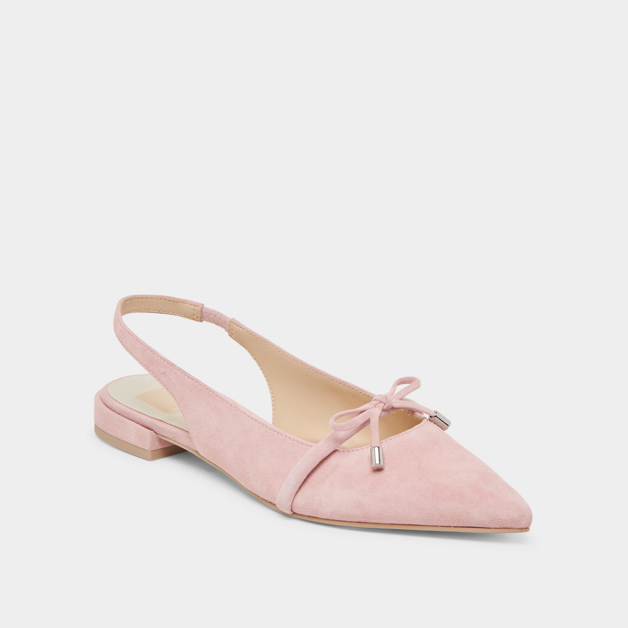Sun Glow Evening Ease PAYGE FLATS PETAL PINK SUEDE