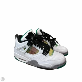 Shoes Sneakers By Nike In Green & White, Size: 10.5 City Step Airflow Optimized Structure