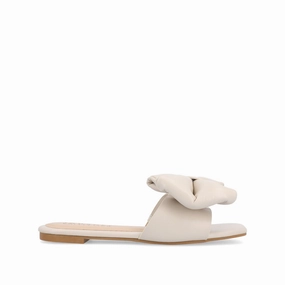 FAYRE PUFFED SLIDE SANDALS IN WIDE Relaxed Outdoor Footwear