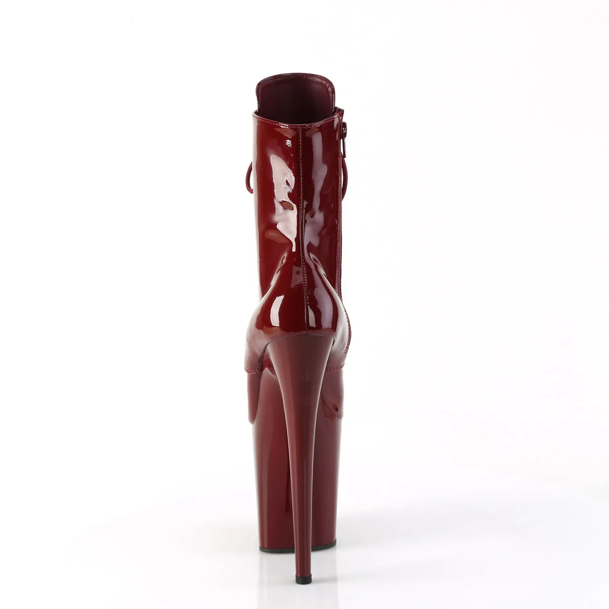 FLAMINGO-1020 Pleaser Burgundy Sexy Platform Shoes (Pole Dancing Heels)
