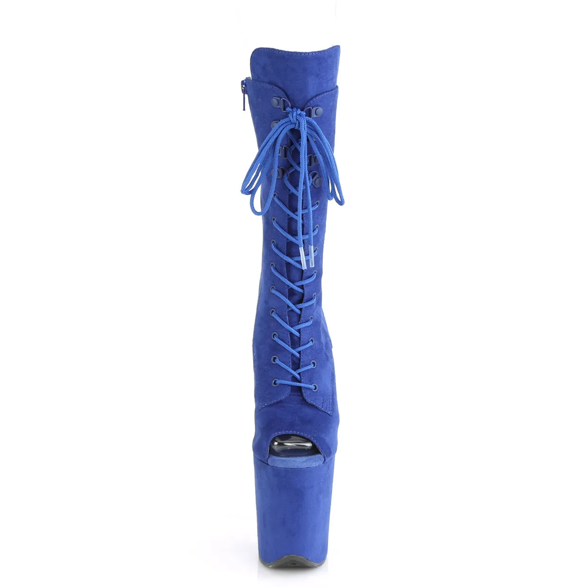 FLAMINGO-1051FS Pleaser Royal Blue Sexy Platform Shoes (Pole Dancing Heels)