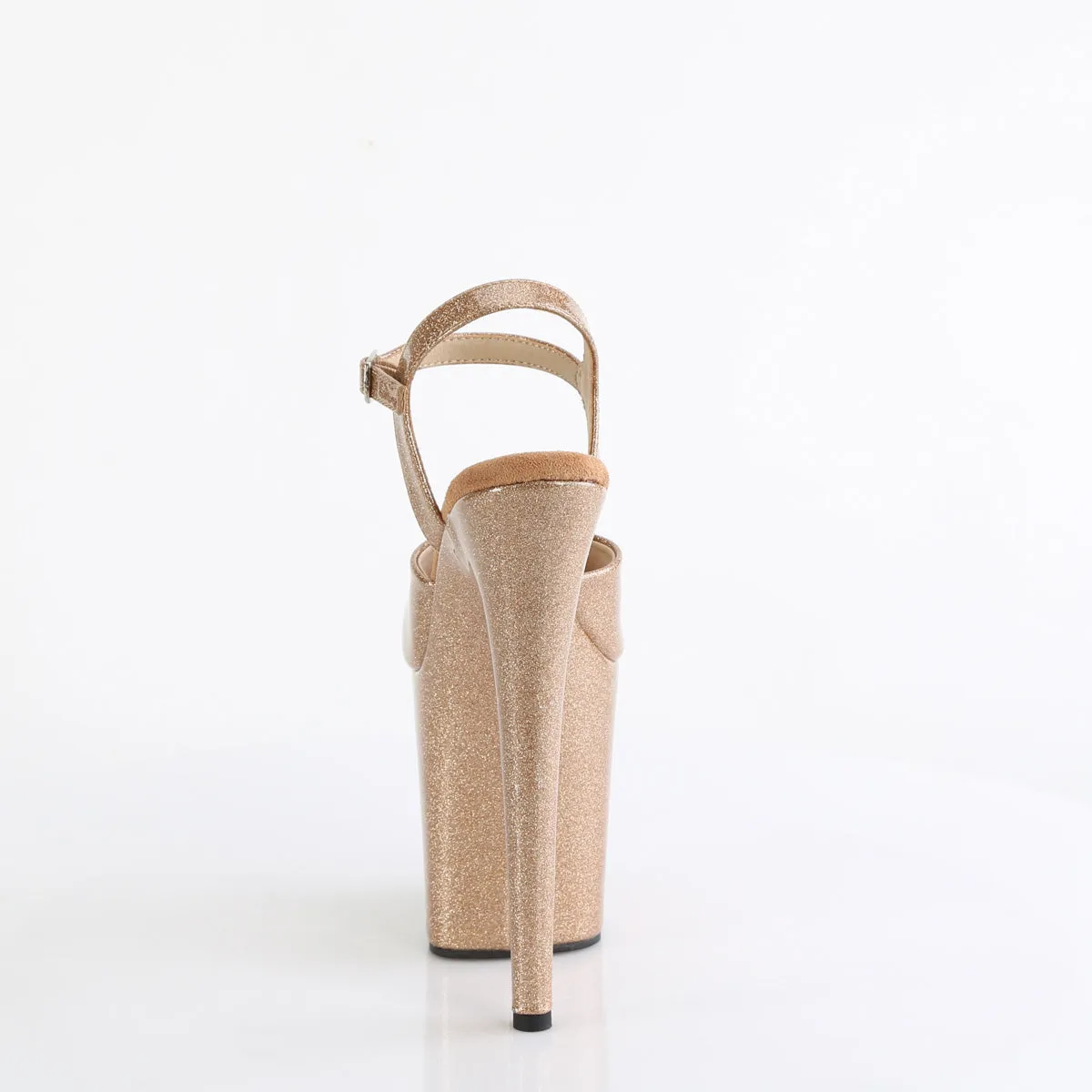 FLAMINGO-809GP Pleaser Gold Glitter Sexy Platform Shoes (Pole Dancing Heels)