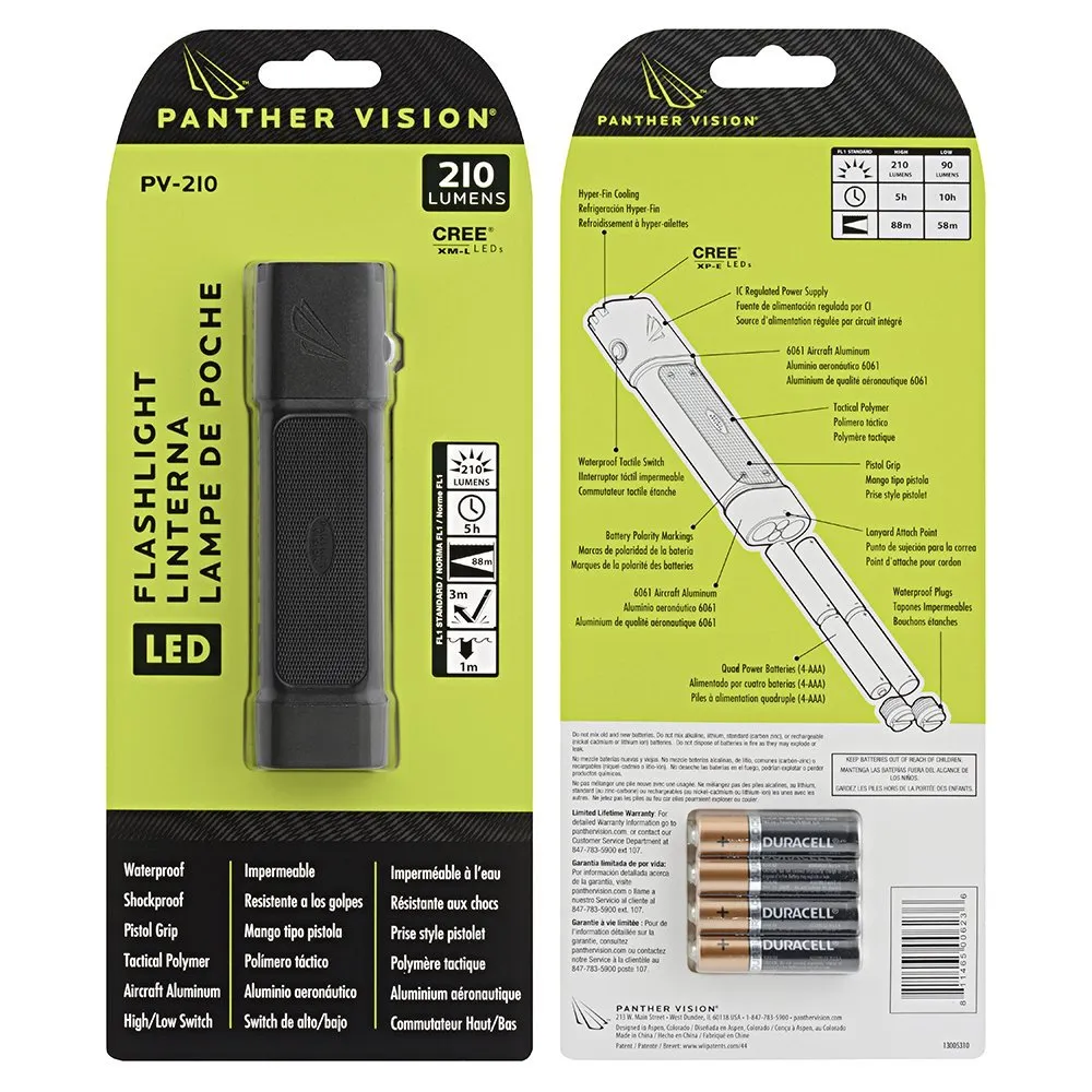 FLAT EYE HIGH POWERED LED FLASHLIGHT