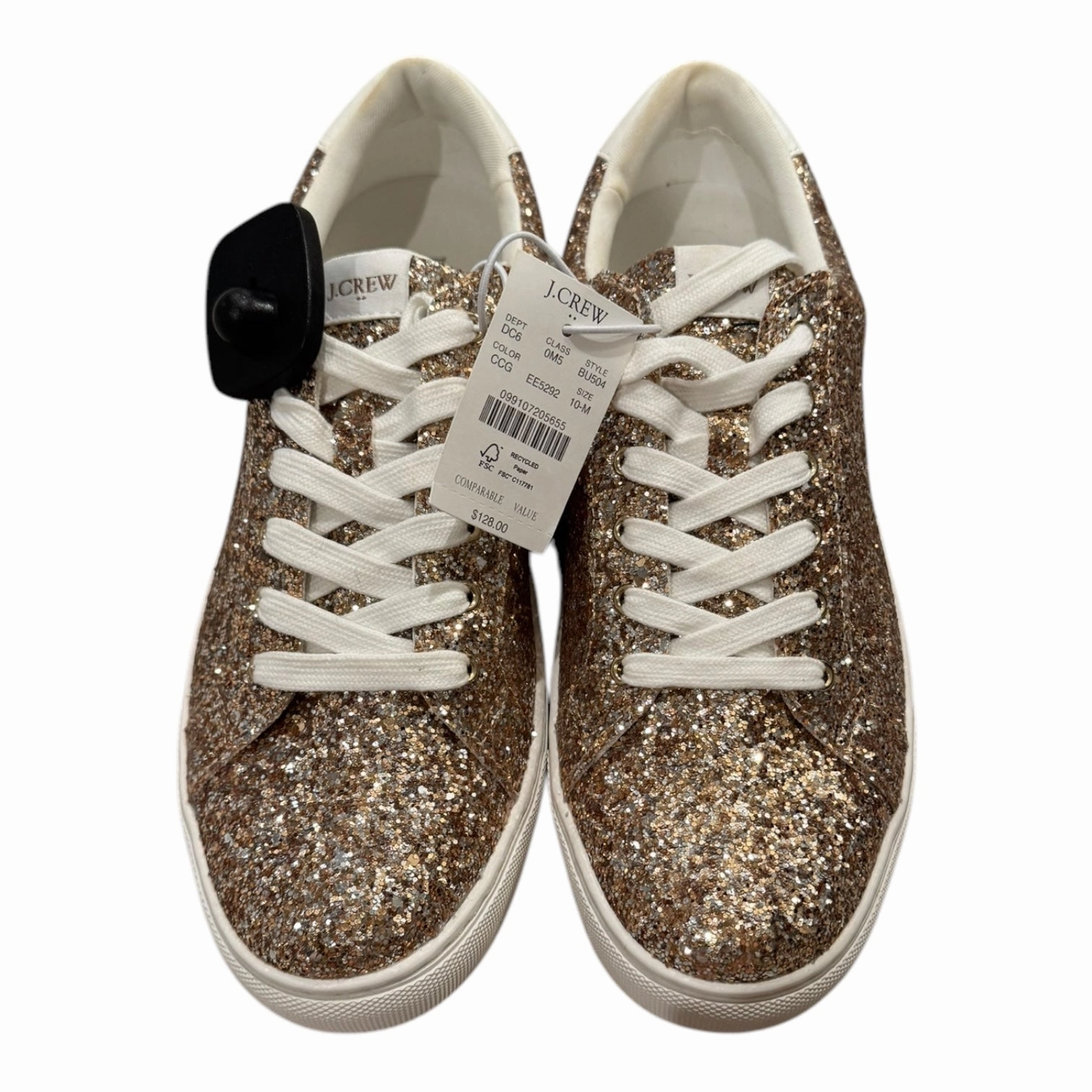 Shoes Sneakers By J. Crew In Rose Gold, Size:10 Tidy look Durable ease