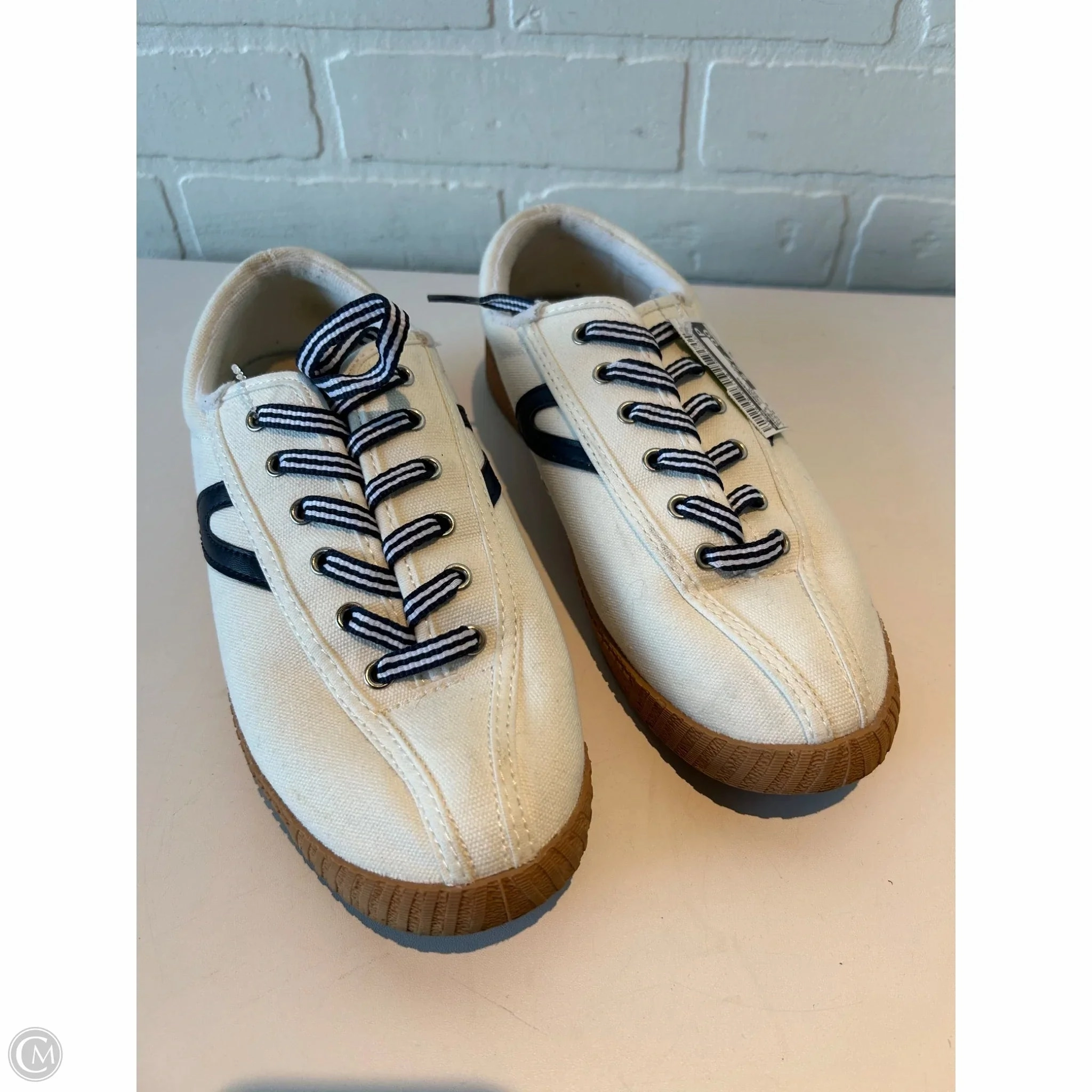 Shoes Sneakers By treton In Blue & Cream, Size: 9.5 High Rebound Midsole Fashion Trends