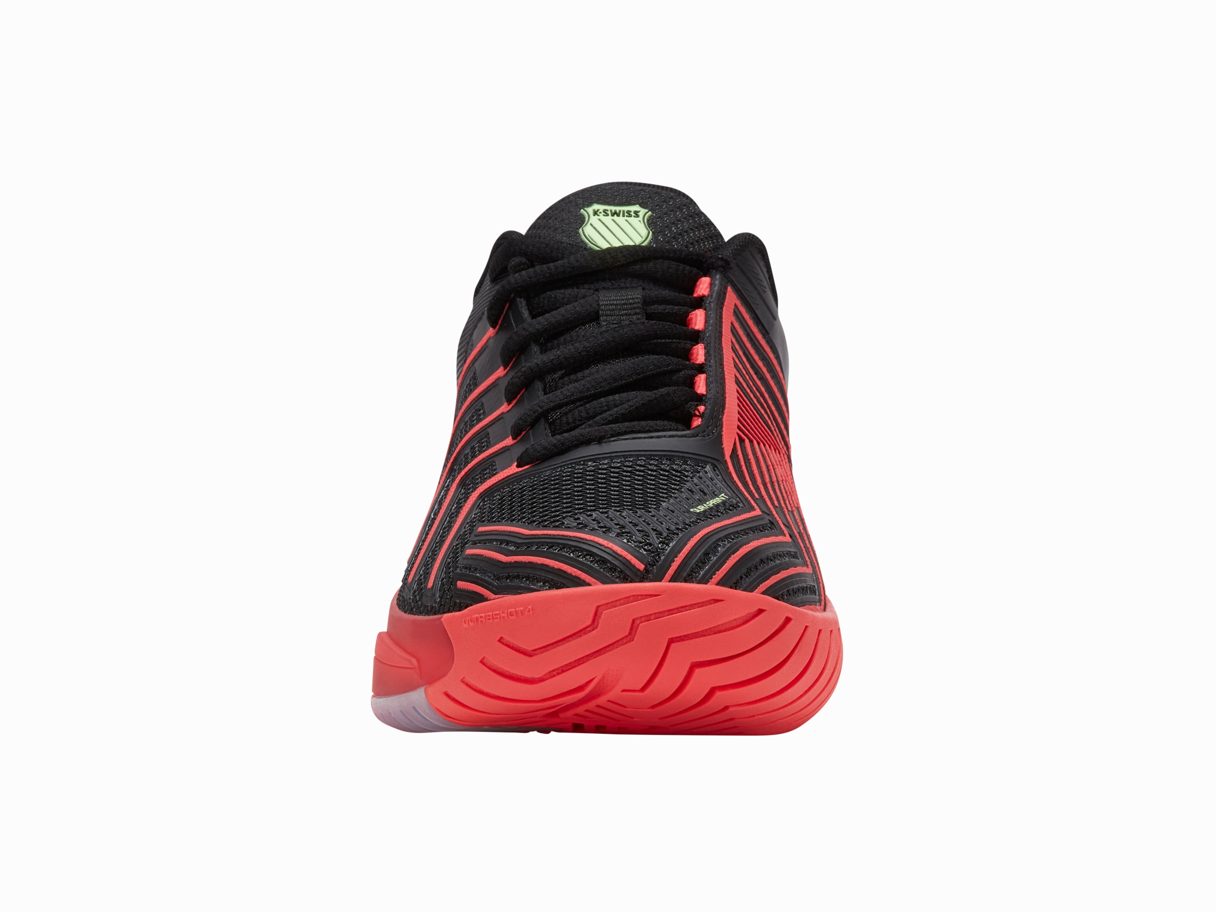 04437-059-M | ULTRASHOT 4 | BLACK/NEON LAVA/CHILI PEPPER Swift Glide Foam Lining Standing Workers
