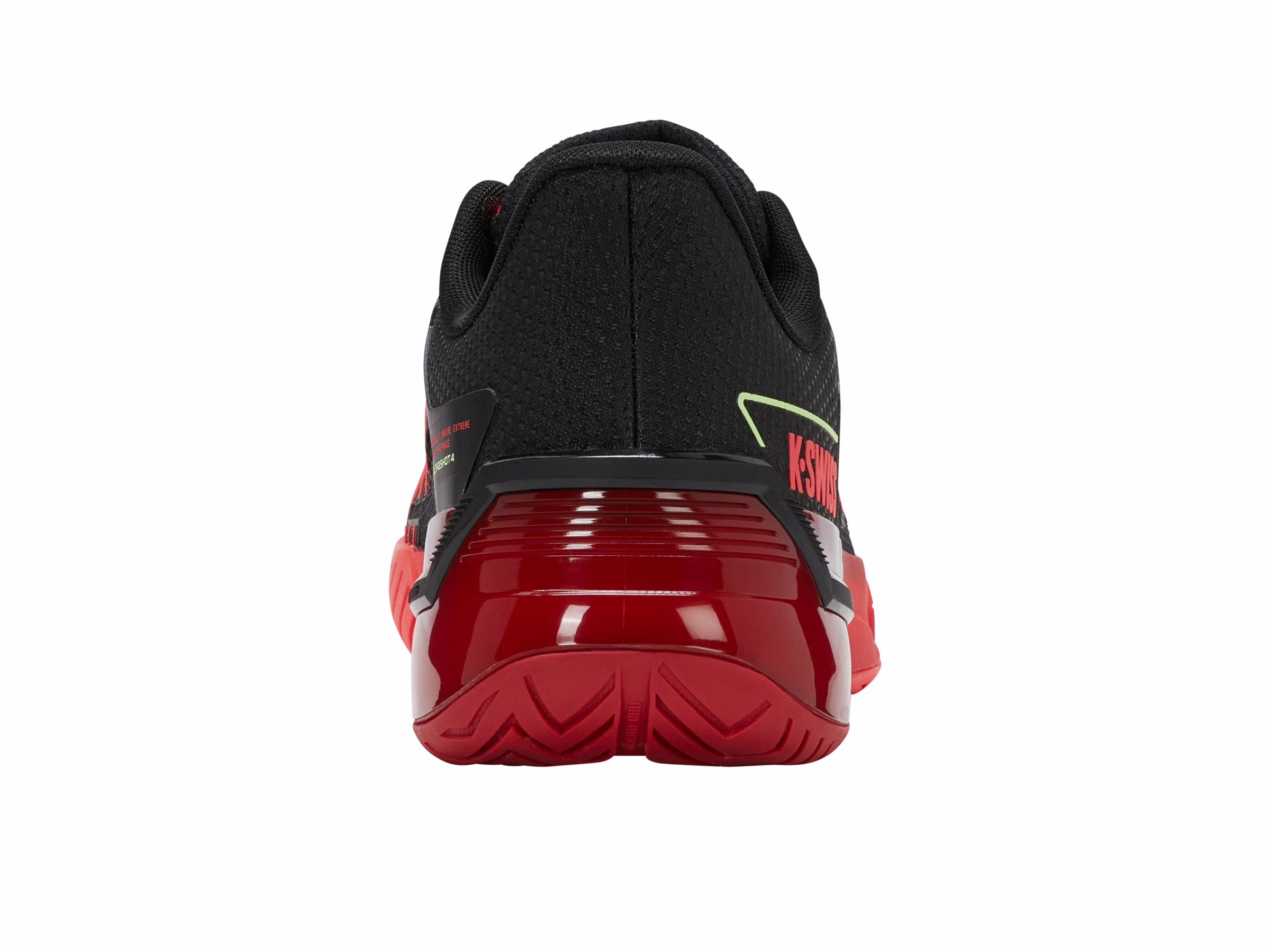 Court Fast Injury Safe 04437-059-M | ULTRASHOT 4 | BLACK/NEON LAVA/CHILI PEPPER