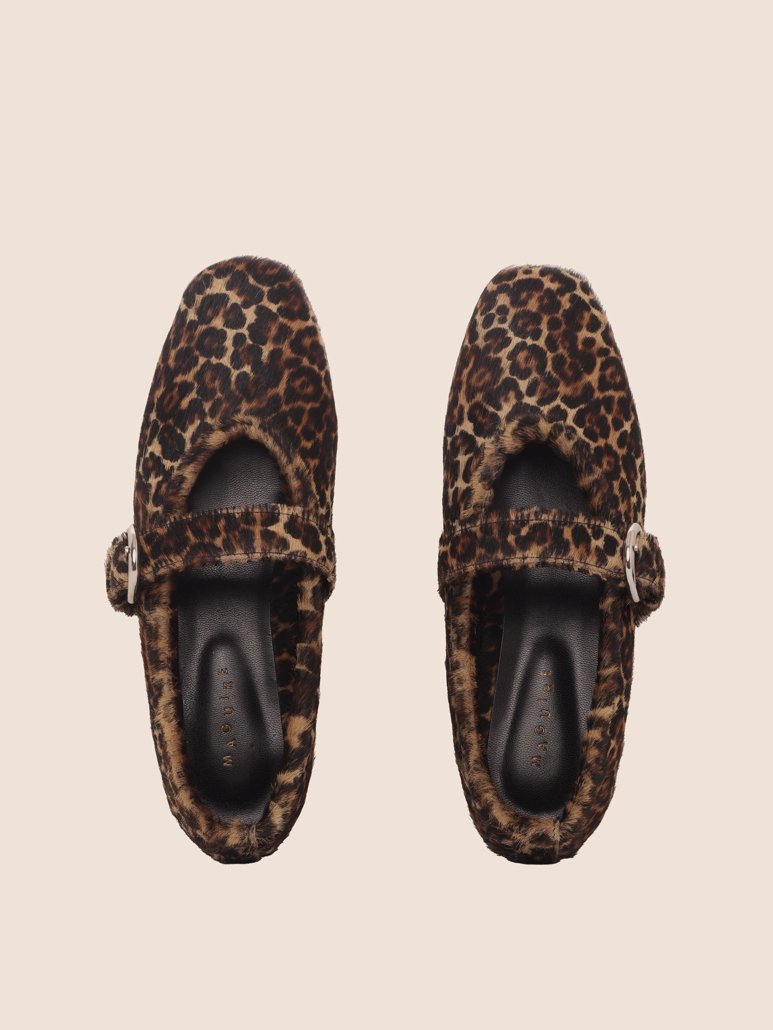 Aveiro Cheetah Ballerina Point Toe