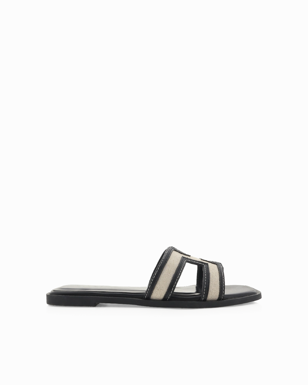 Contoured Arch Shape Blue Cool GORDY WIDE FIT - WHEAT LINEN-BLACK