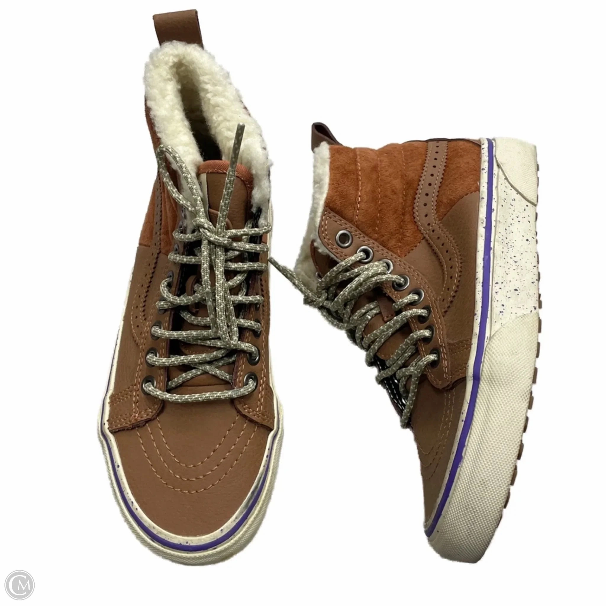 All-day Comfort Shoes Sneakers By Vans In Tan, Size: 5