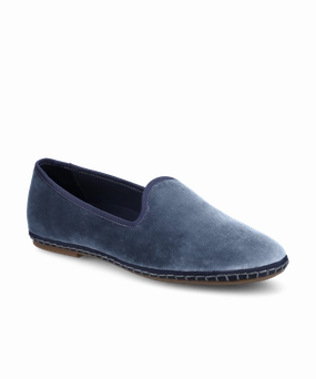 Easy Fasten System The Heron - Slate Velvet