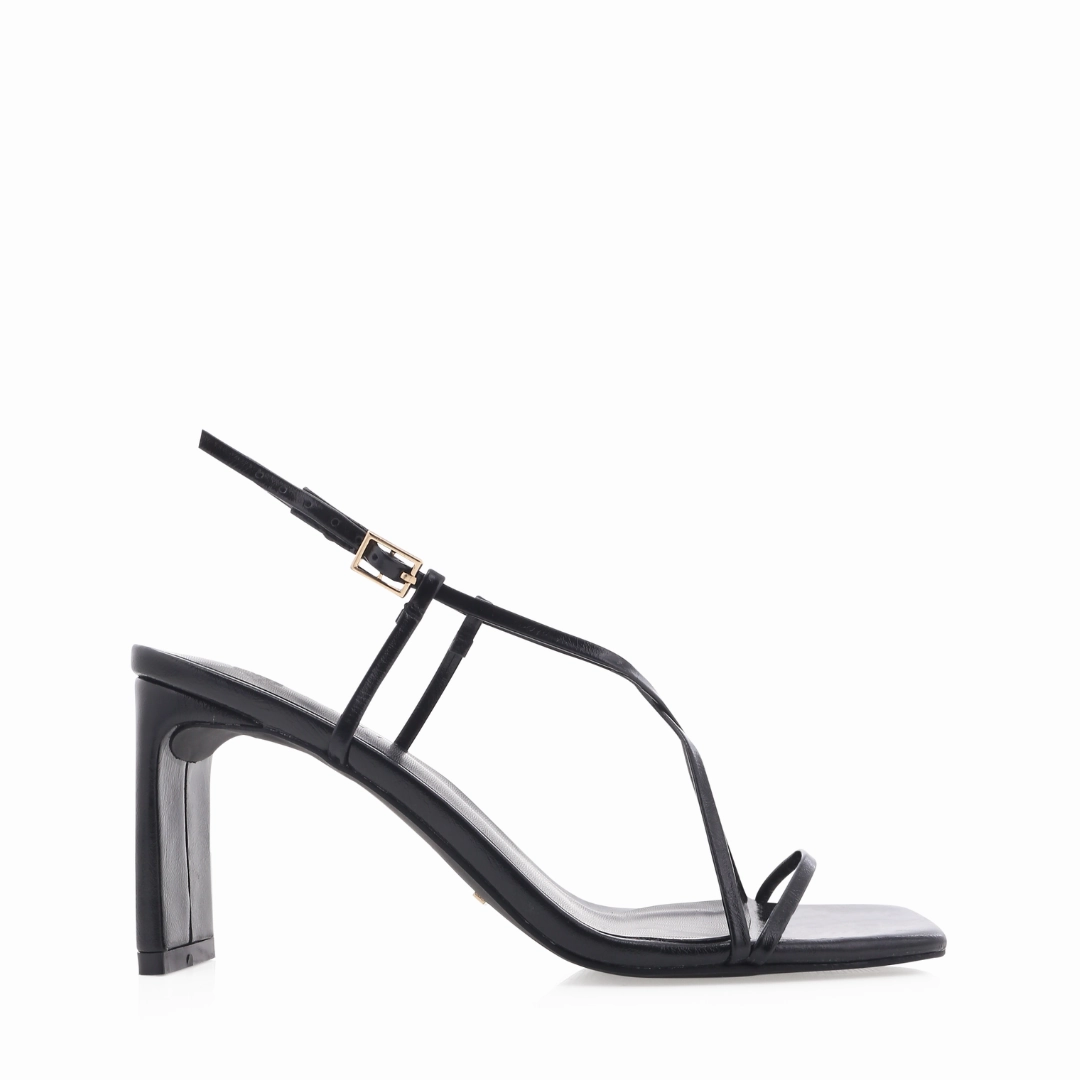 Durable TPR Outsole mid - top Georgiana in Black