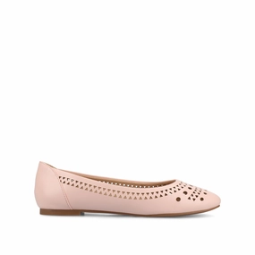 Flexible Trend KAMRAH BALLET FLATS IN VEGAN LEATHER Practical Slip-Ons Bridge Walk