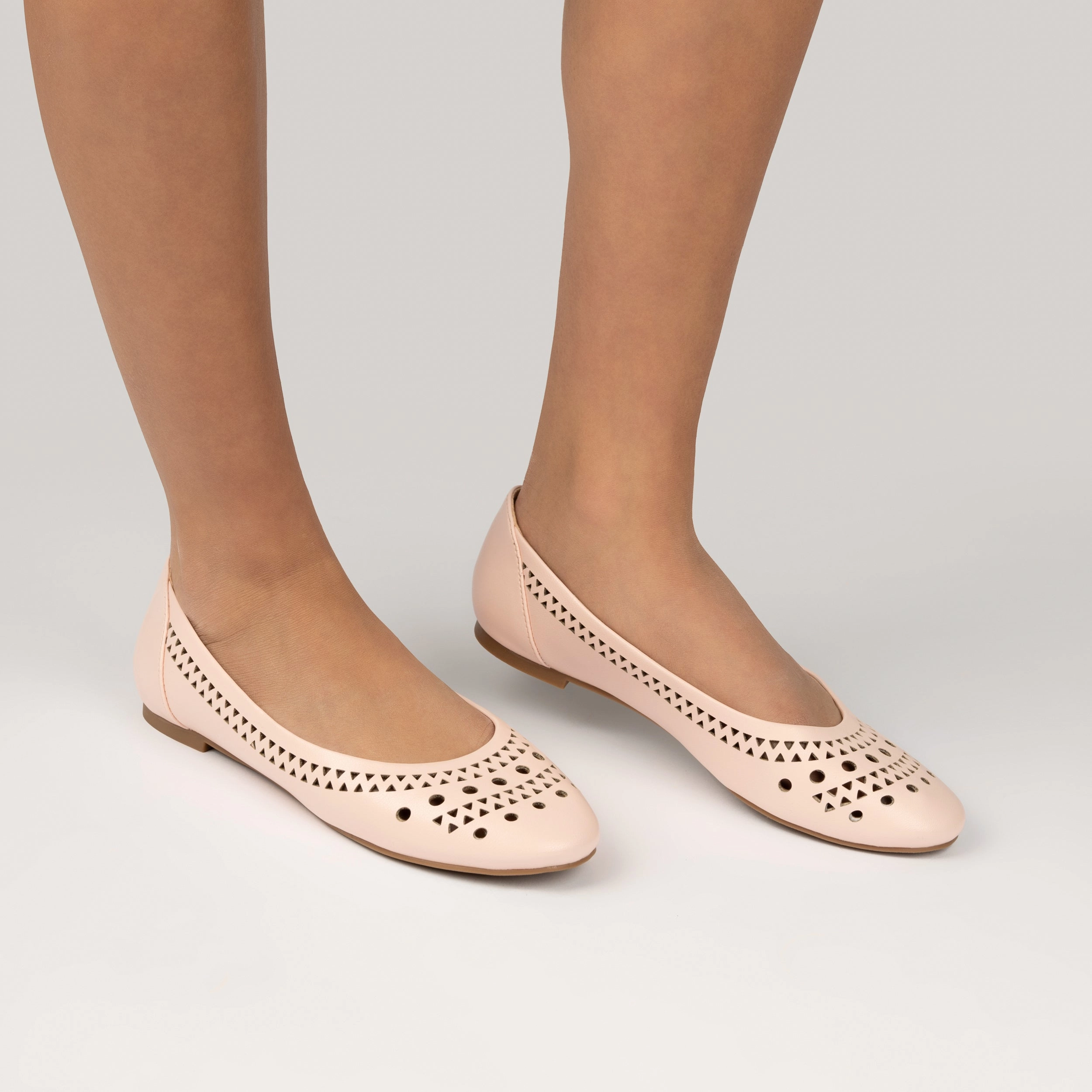 Flexible Trend KAMRAH BALLET FLATS IN VEGAN LEATHER Indoor